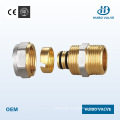 Straight Channel Male Thread Valve Brass Fitting with Different Size